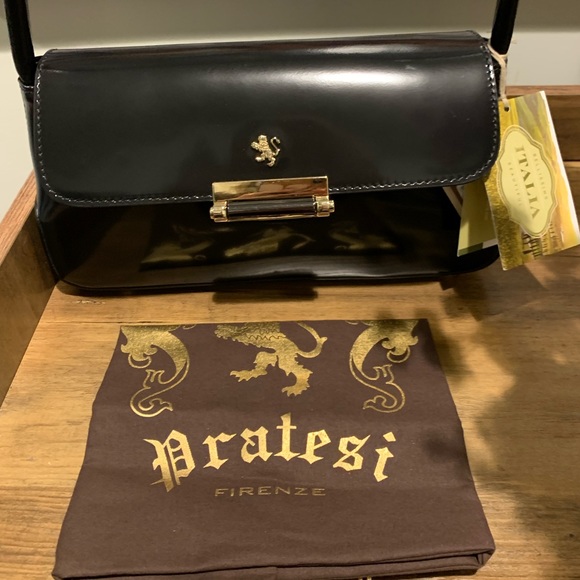 NWT PRATESI BARCHETTA HANDBAG - Picture 11 of 14